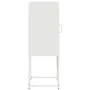 Aparador de acero laminado en frío blanco 36x39x107 cm by , Sideboards - Ref: Foro24-853403, Price: 70,29 €, Discount: %