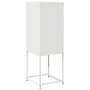 Aparador de acero laminado en frío blanco 36x39x107 cm by , Sideboards - Ref: Foro24-853403, Price: 70,29 €, Discount: %