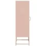 Aparador de acero laminado en frío rosa 36x39x123 cm de , Aparadores - Ref: Foro24-853393, Precio: 94,86 €, Descuento: %