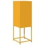 Aparador de acero laminado en frío amarillo 36x39x107 cm by , Sideboards - Ref: Foro24-853401, Price: 70,29 €, Discount: %