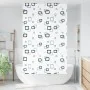 Estor enrollable para ducha 140x240 cm tela ancho 136 cm by , Blinds and blinds - Ref: Foro24-4014829, Price: 21,25 €, Discou...