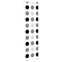 Estor enrollable para ducha tela 80x240 cm ancho 76 cm by , Blinds and blinds - Ref: Foro24-4014834, Price: 12,20 €, Discount: %