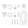 Estor enrollable para ducha con casete 60x240cm tela ancho 56cm by , Blinds and blinds - Ref: Foro24-4015030, Price: 11,80 €,...