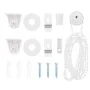 Estor enrollable para ducha con casete 80x240cm tela ancho 76cm by , Blinds and blinds - Ref: Foro24-4014999, Price: 14,39 €,...