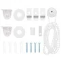 Estor enrollable para ducha con casete 120x240cm tela ancho by , Blinds and blinds - Ref: Foro24-4014959, Price: 22,26 €, Dis...