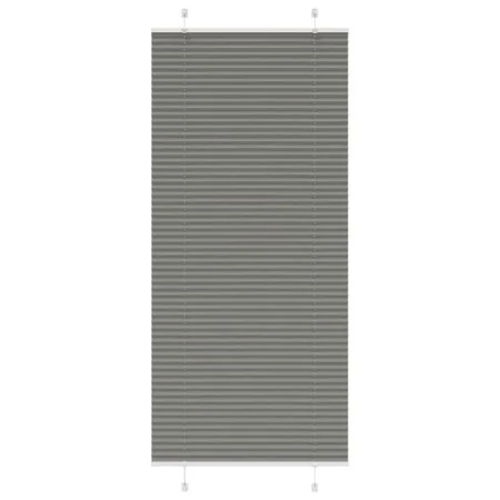 Estor Plisado Antracita 100x200 cm Tela Ancho 99,4 cm Poliéster by , Blinds and blinds - Ref: Foro24-4015109, Price: 25,89 €,...