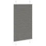Estor Plisado Antracita 75x150 cm Tela Ancho 74,4 cm Poliéster by , Blinds and blinds - Ref: Foro24-4015087, Price: 21,96 €, ...