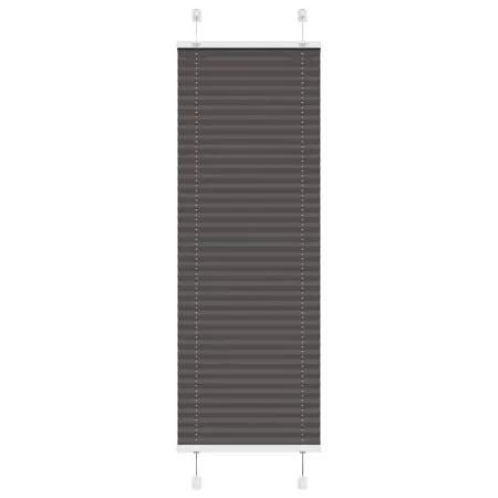 Estor Plisado negro 40x100 cm Tela Ancho 39,4 cm Poliéster by , Blinds and blinds - Ref: Foro24-4015114, Price: 17,00 €, Disc...