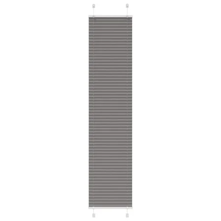 Estor Plisado Antracita 45x200 cm Tela Ancho 44,4 cm Poliéster de , Persianas y estores - Ref: Foro24-4015098, Precio: 19,97 ...