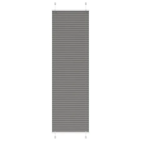 Estor Plisado Antracita 55x200 cm Tela Ancho 54,4 cm Poliéster by , Blinds and blinds - Ref: Foro24-4015100, Price: 19,53 €, ...