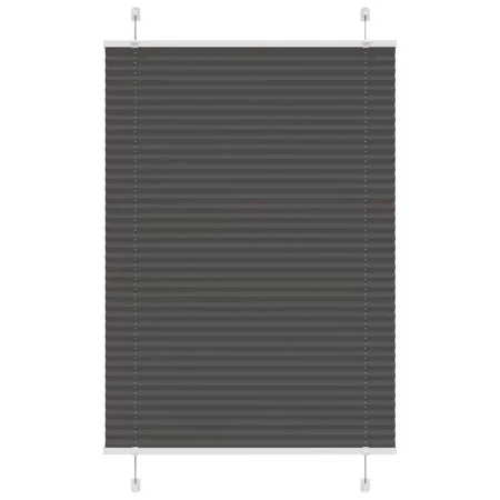 Estor Plisado negro 85x150 cm Tela Ancho 84,4 cm Poliéster de , Persianas y estores - Ref: Foro24-4015140, Precio: 17,70 €, D...