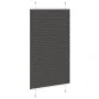 Estor Plisado negro 75x100 cm Tela Ancho 74,4 cm Poliéster by , Blinds and blinds - Ref: Foro24-4015121, Price: 15,95 €, Disc...