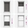 Estor Plisado negro 75x100 cm Tela Ancho 74,4 cm Poliéster by , Blinds and blinds - Ref: Foro24-4015121, Price: 15,95 €, Disc...