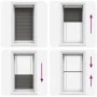 Estor Plisado negro 70x150 cm Tela Ancho 69,4 cm Poliéster by , Blinds and blinds - Ref: Foro24-4015137, Price: 19,92 €, Disc...