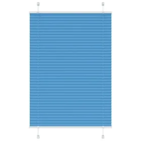 Estor Plisado azul 90x100 cm Tela Ancho 89,4 cm Poliéster by , Blinds and blinds - Ref: Foro24-4015175, Price: 16,93 €, Disco...