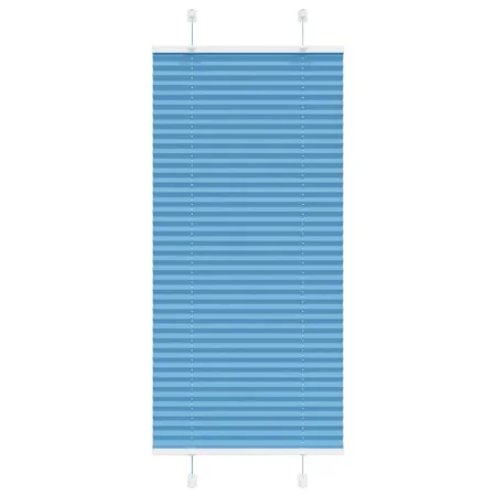 Estor Plisado azul 55x100 cm Tela Ancho 54,4 cm Poliéster by , Blinds and blinds - Ref: Foro24-4015168, Price: 14,65 €, Disco...