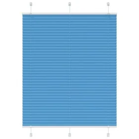 Estor Plisado azul 110x150 cm Tela Ancho 109,4 cm Poliéster by , Blinds and blinds - Ref: Foro24-4015196, Price: 25,54 €, Dis...