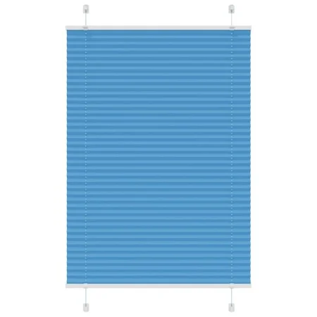Estor Plisado azul 100x150 cm Tela Ancho 99,4 cm Poliéster by , Blinds and blinds - Ref: Foro24-4015194, Price: 15,98 €, Disc...
