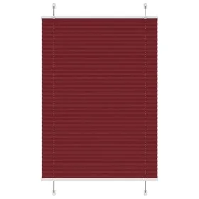 Estor Plisado rojo burdeos 85x100 cm Tela Ancho 84,4 cm by , Blinds and blinds - Ref: Foro24-4015225, Price: 16,69 €, Discoun...