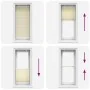 Estor Plisado crema 60x100 cm Tela Ancho 59,4 cm Poliéster by , Blinds and blinds - Ref: Foro24-4015271, Price: 19,49 €, Disc...