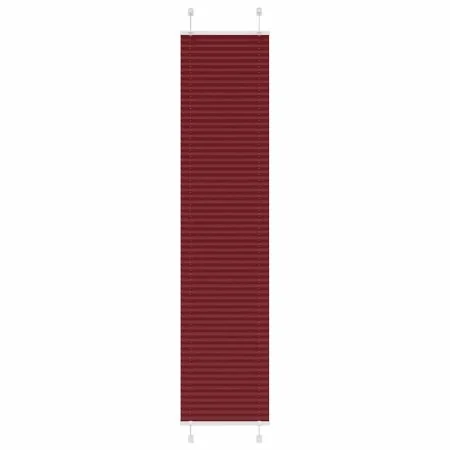 Estor Plisado rojo burdeos 40x200 cm Tela Ancho 39,4 cm by , Blinds and blinds - Ref: Foro24-4015250, Price: 14,83 €, Discoun...