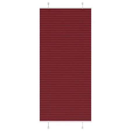 Estor Plisado rojo burdeos 85x200 cm Tela Ancho 84,4 cm de , Persianas y estores - Ref: Foro24-4015259, Precio: 22,92 €, Desc...