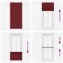 Estor Plisado rojo burdeos 85x200 cm Tela Ancho 84,4 cm de , Persianas y estores - Ref: Foro24-4015259, Precio: 22,92 €, Desc...