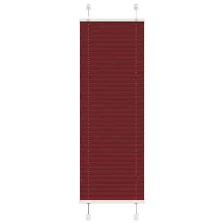 Estor Plisado rojo burdeos 40x150 cm Tela Ancho 39,4 cm by , Blinds and blinds - Ref: Foro24-4015233, Price: 18,73 €, Discoun...