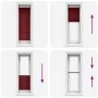 Estor Plisado rojo burdeos 40x150 cm Tela Ancho 39,4 cm by , Blinds and blinds - Ref: Foro24-4015233, Price: 18,73 €, Discoun...