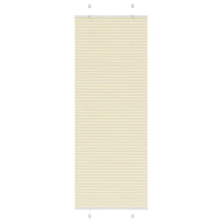 Estor Plisado crema 75x200 cm Tela Ancho 74,4 cm Poliéster by , Blinds and blinds - Ref: Foro24-4015308, Price: 23,14 €, Disc...
