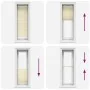 Estor Plisado crema 50x150 cm Tela Ancho 49,4 cm Poliéster by , Blinds and blinds - Ref: Foro24-4015286, Price: 17,28 €, Disc...