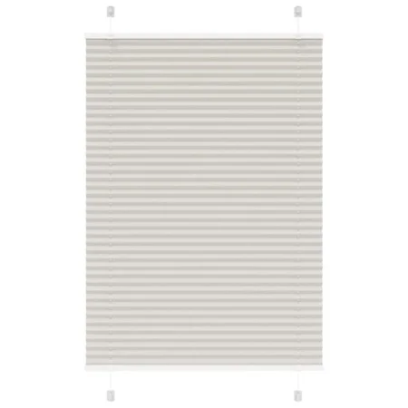 Estor Plisado gris claro 95x100 cm Tela Ancho 94,4 cm Poliéster by , Blinds and blinds - Ref: Foro24-4015329, Price: 17,23 €,...