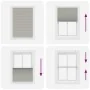 Estor Plisado gris claro 95x100 cm Tela Ancho 94,4 cm Poliéster by , Blinds and blinds - Ref: Foro24-4015329, Price: 17,23 €,...