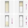 Estor Plisado crema 40x150 cm Tela Ancho 39,4 cm Poliéster by , Blinds and blinds - Ref: Foro24-4015284, Price: 18,73 €, Disc...