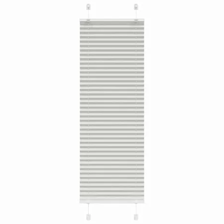 Estor Plisado gris claro 45x150 cm Tela Ancho 44,4 cm Poliéster | Tu tienda online para hogar, jardín y más Foro24.es