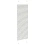 Estor Plisado gris claro 45x150 cm Tela Ancho 44,4 cm Poliéster | Tu tienda online para hogar, jardín y más Foro24.es
