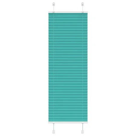 Estor Plisado verde petróleo 40x100 cm Tela Ancho 39,4 cm by , Blinds and blinds - Ref: Foro24-4015369, Price: 13,87 €, Disco...