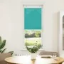 Estor Plisado verde petróleo 40x100 cm Tela Ancho 39,4 cm by , Blinds and blinds - Ref: Foro24-4015369, Price: 13,87 €, Disco...