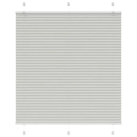 Estor Plisado gris claro 120x100 cm Tela Ancho 119,4 cm by , Blinds and blinds - Ref: Foro24-4015334, Price: 20,10 €, Discoun...