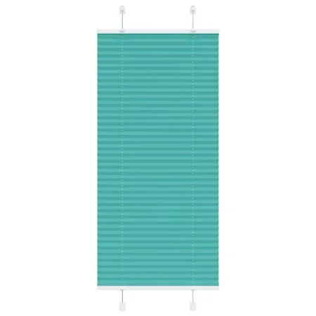 Estor Plisado verde petróleo 65x100 cm Tela Ancho 64,4 cm | Tu tienda online para hogar, jardín y más Foro24.es
