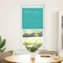 Estor Plisado verde petróleo 65x100 cm Tela Ancho 64,4 cm | Tu tienda online para hogar, jardín y más Foro24.es