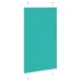 Estor Plisado verde petróleo 75x100 cm Tela Ancho 74,4 cm by , Blinds and blinds - Ref: Foro24-4015376, Price: 15,95 €, Disco...