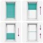 Estor Plisado verde petróleo 75x100 cm Tela Ancho 74,4 cm by , Blinds and blinds - Ref: Foro24-4015376, Price: 15,95 €, Disco...