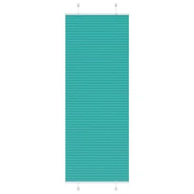 Estor Plisado verde petróleo 80x200 cm Tela Ancho 79,4 cm by , Blinds and blinds - Ref: Foro24-4015411, Price: 19,76 €, Disco...