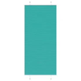 Estor Plisado verde petróleo 90x200 cm Tela Ancho 89,4 cm by , Blinds and blinds - Ref: Foro24-4015413, Price: 19,07 €, Disco...