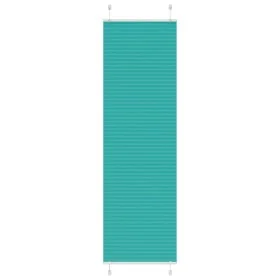 Estor Plisado verde petróleo 60x200 cm Tela Ancho 59,4 cm by , Blinds and blinds - Ref: Foro24-4015407, Price: 20,01 €, Disco...