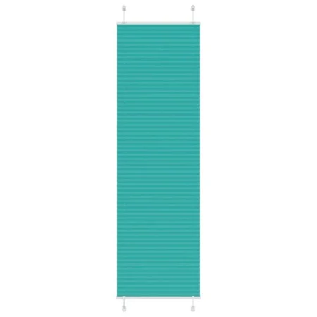 Estor Plisado verde petróleo 60x200 cm Tela Ancho 59,4 cm by , Blinds and blinds - Ref: Foro24-4015407, Price: 20,01 €, Disco...