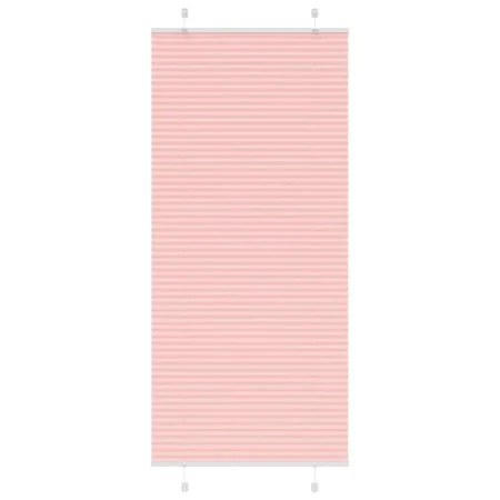 Estor Plisado rosa 100x200 cm Tela Ancho 99,4 cm Poliéster by , Blinds and blinds - Ref: Foro24-4015466, Price: 24,30 €, Disc...