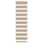 Estor cebra marrón arena tejido ancho 40,9 cm poliéster by , Blinds and blinds - Ref: Foro24-4014510, Price: 17,88 €, Discoun...
