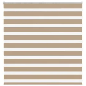 Estor cebra marrón arena tejido ancho 145,9 cm poliéster by , Blinds and blinds - Ref: Foro24-4014531, Price: 27,10 €, Discou...